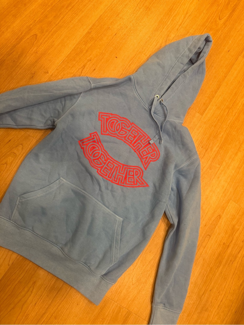 Harry Styles Blue 'Together' Graphic Pullover Sweatshirt- MSG! Night 2!